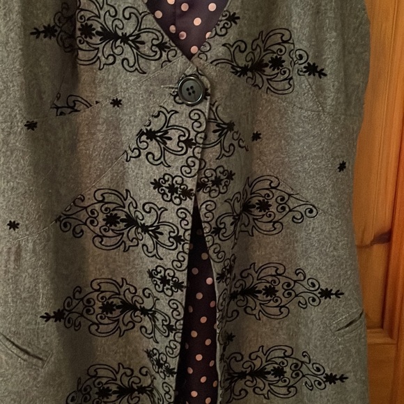 Paris tunic with a polkadot lining size 36 small Notabene - Picture 4 of 6